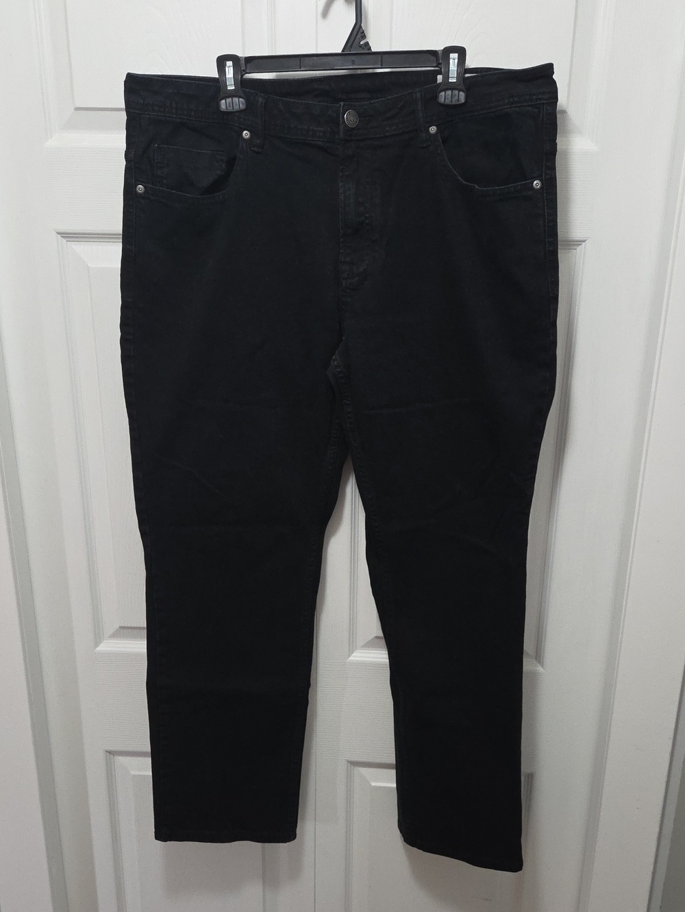 Buffalo David Bitton Men's Sise 40 Black Slim-Straight Jeans